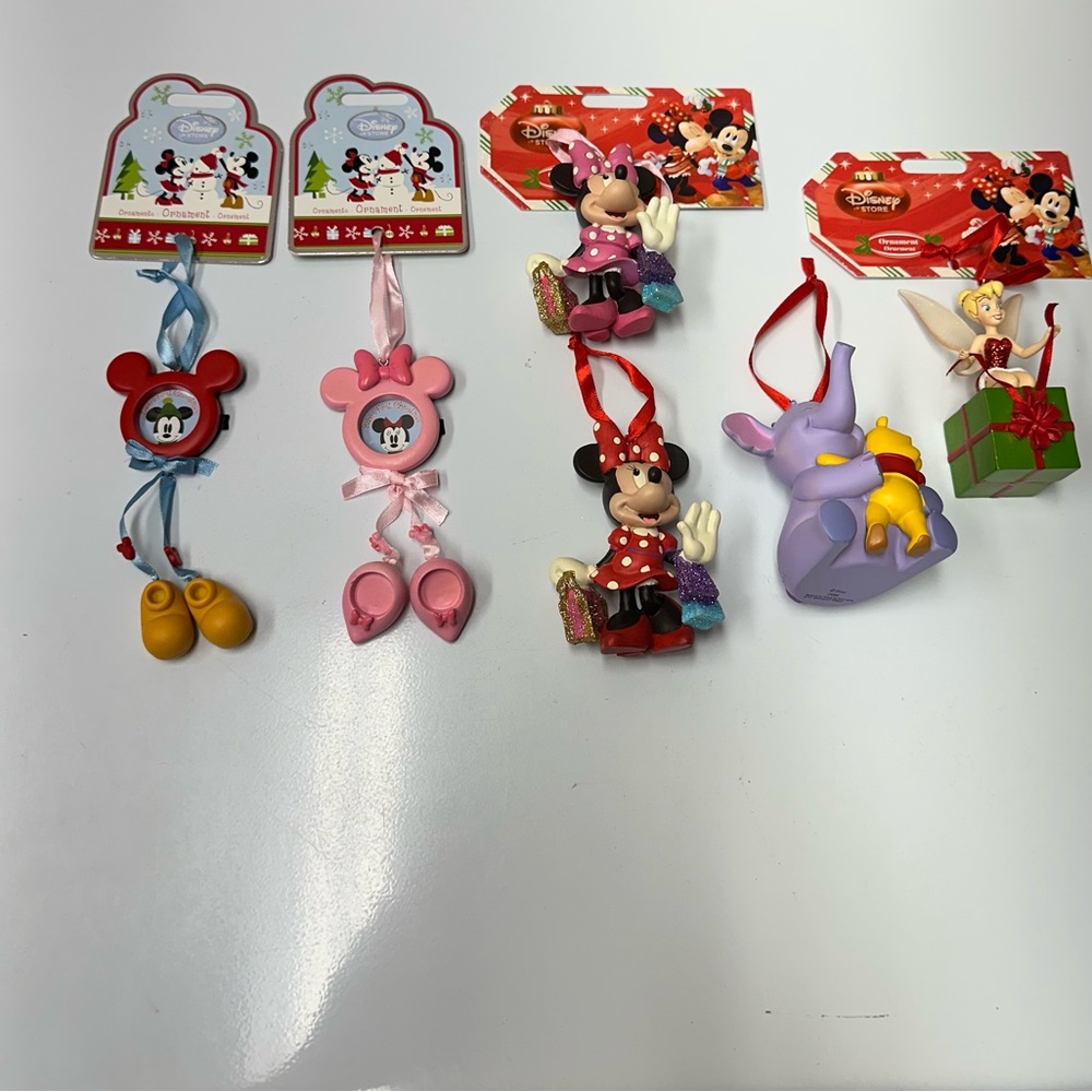Disney Mickey and Minnie Mouse Ornament Collection